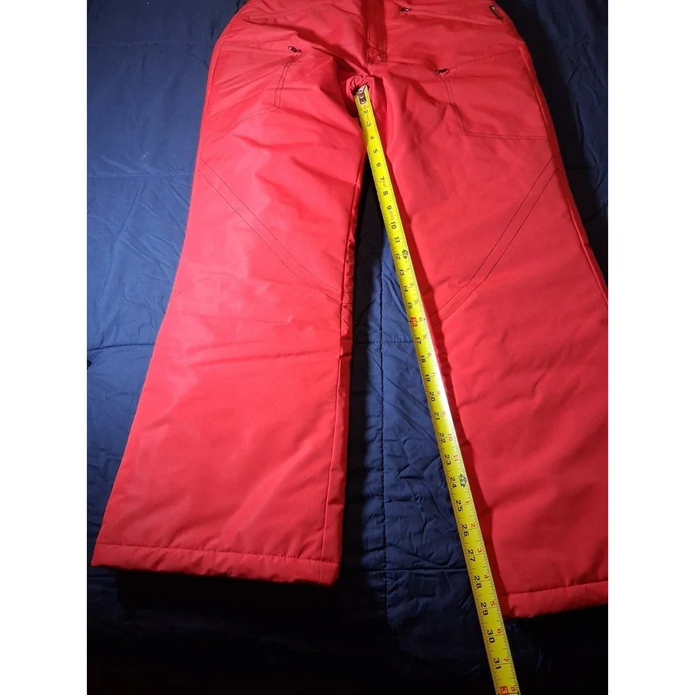 Missguided Ski Snowboard Pants‎ Red Size 6